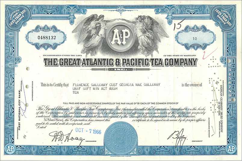 Coupon Share Action The Great Atlantic & Pacific Tea Company Ange Angel Femme