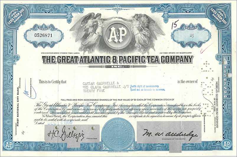 Coupon Share Action The Great Atlantic & Pacific Tea Company Ange Angel Femme
