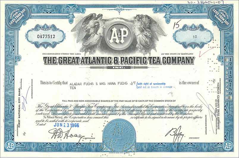 Coupon Share Action The Great Atlantic & Pacific Tea Company Ange Angel Femme