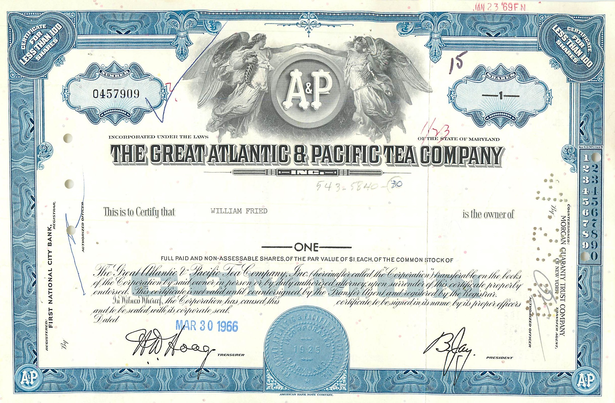Coupon Share Action The Great Atlantic & Pacific Tea Company Ange Angel Femme