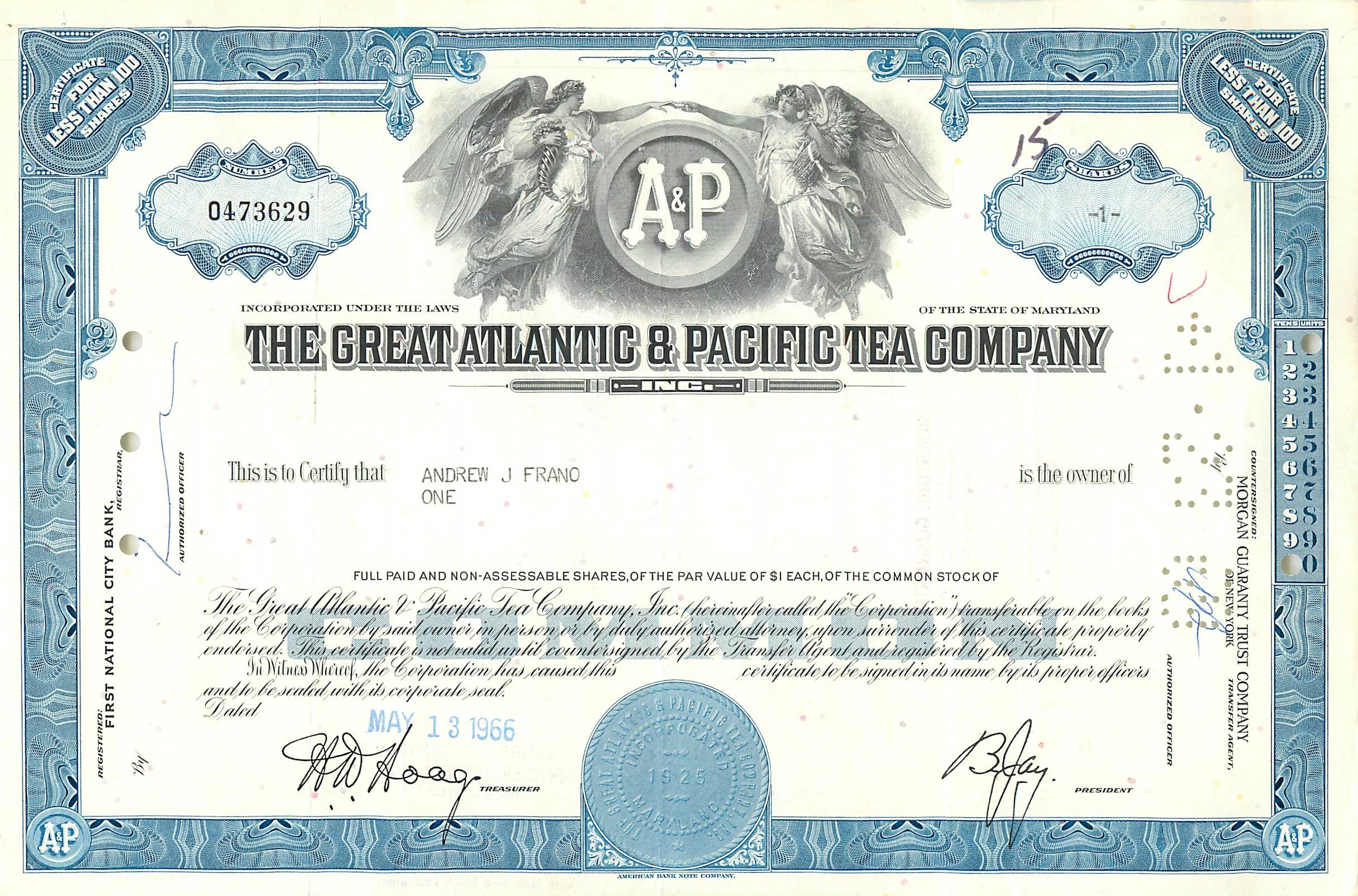 Coupon Share Action The Great Atlantic & Pacific Tea Company Ange Angel Femme