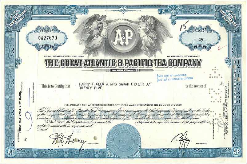 Coupon Share Action The Great Atlantic & Pacific Tea Company Ange Angel Femme
