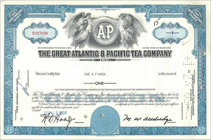 Coupon Share Action The Great Atlantic & Pacific Tea Company Ange Angel Femme