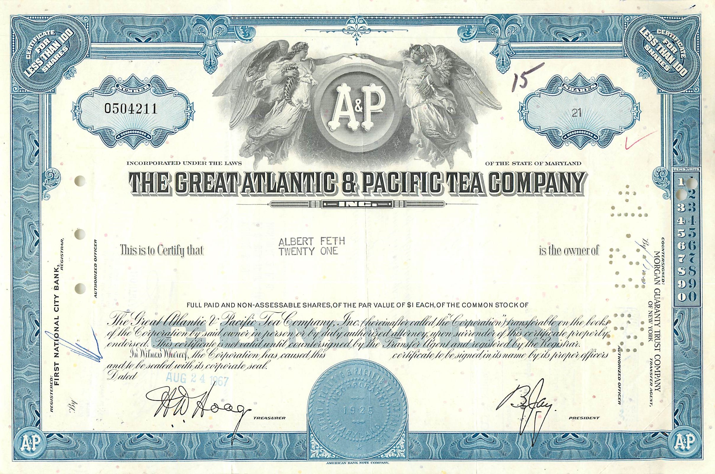 Coupon Share Action The Great Atlantic & Pacific Tea Company Ange Angel Femme