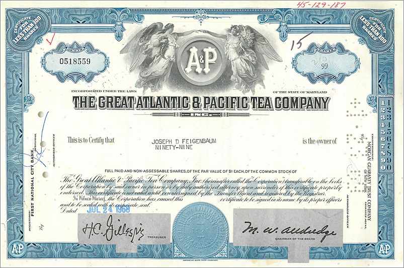 Coupon Share Action The Great Atlantic & Pacific Tea Company Ange Angel Femme