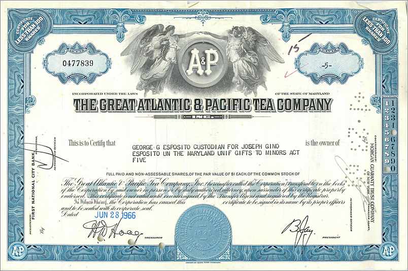 Coupon Share Action The Great Atlantic & Pacific Tea Company Ange Angel Femme