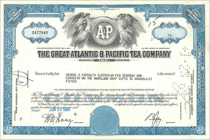 Coupon Share Action The Great Atlantic & Pacific Tea Company Ange Angel Femme