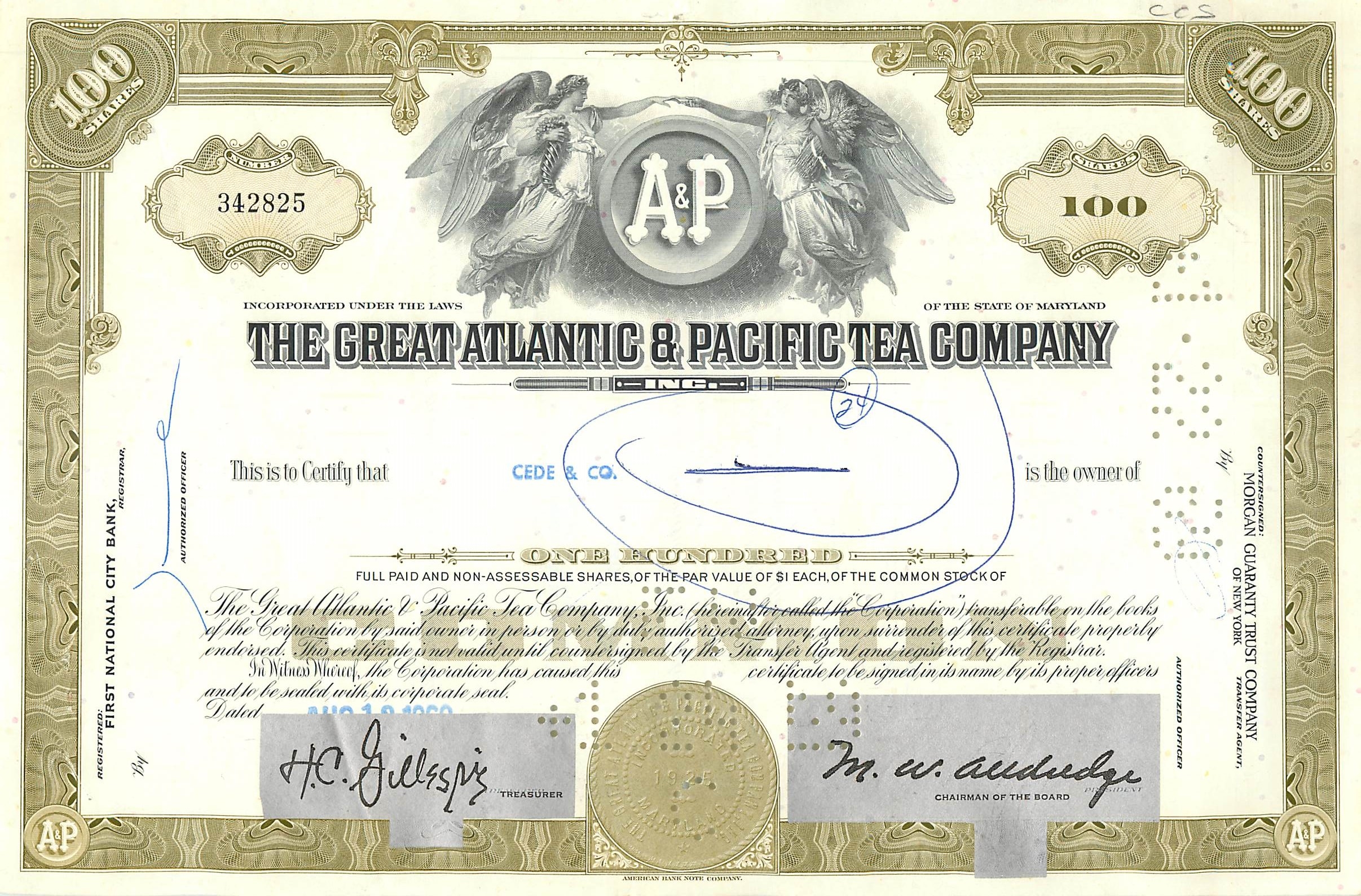 Coupon Share Action The Great Atlantic & Pacific Tea Company Ange Angel Femme
