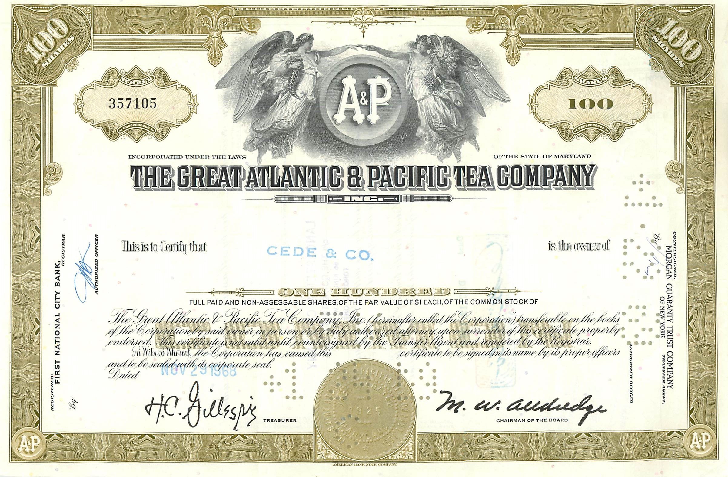 Coupon Share Action The Great Atlantic & Pacific Tea Company Ange Angel Femme