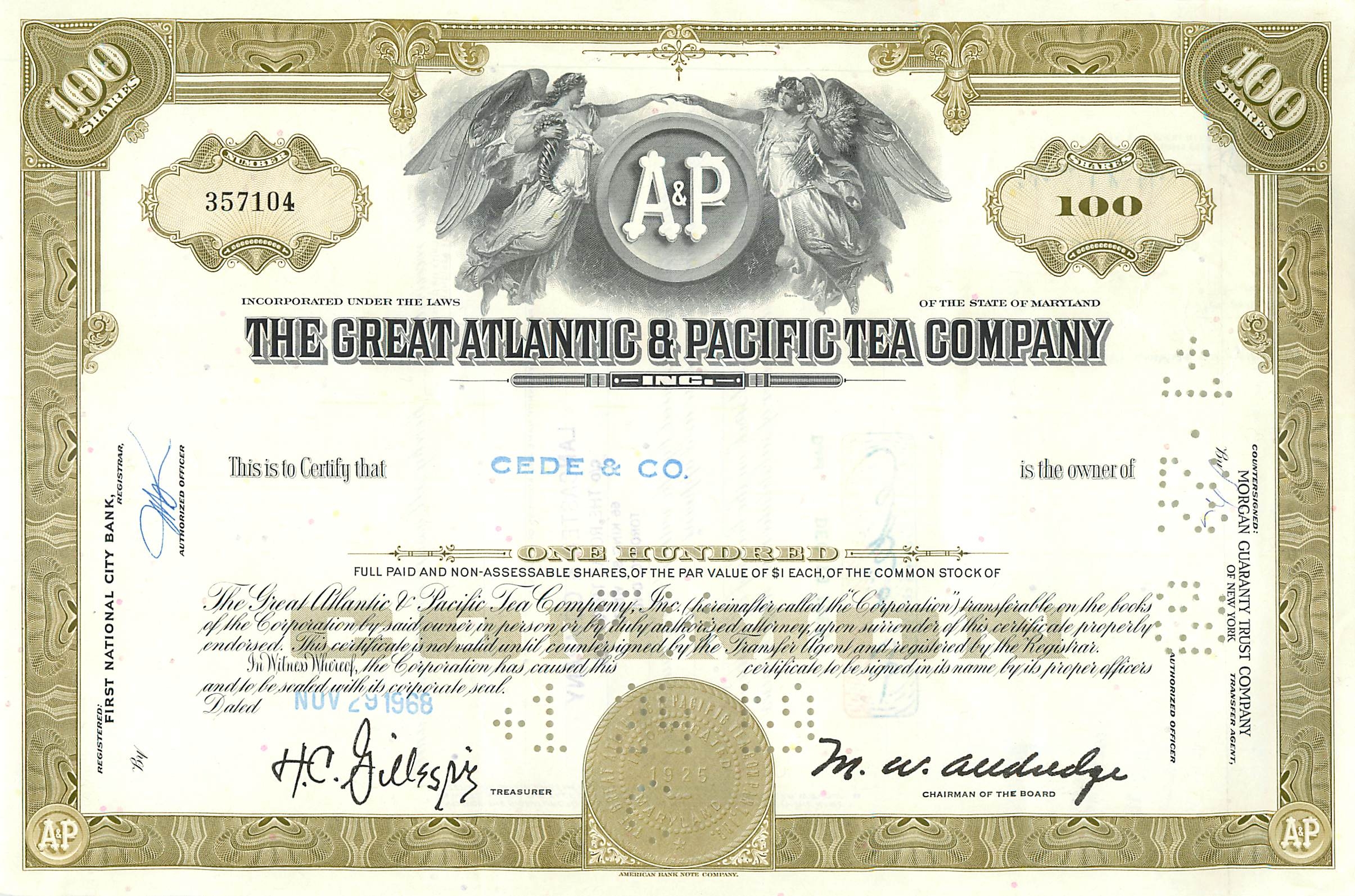 Coupon Share Action The Great Atlantic & Pacific Tea Company Ange Angel Femme