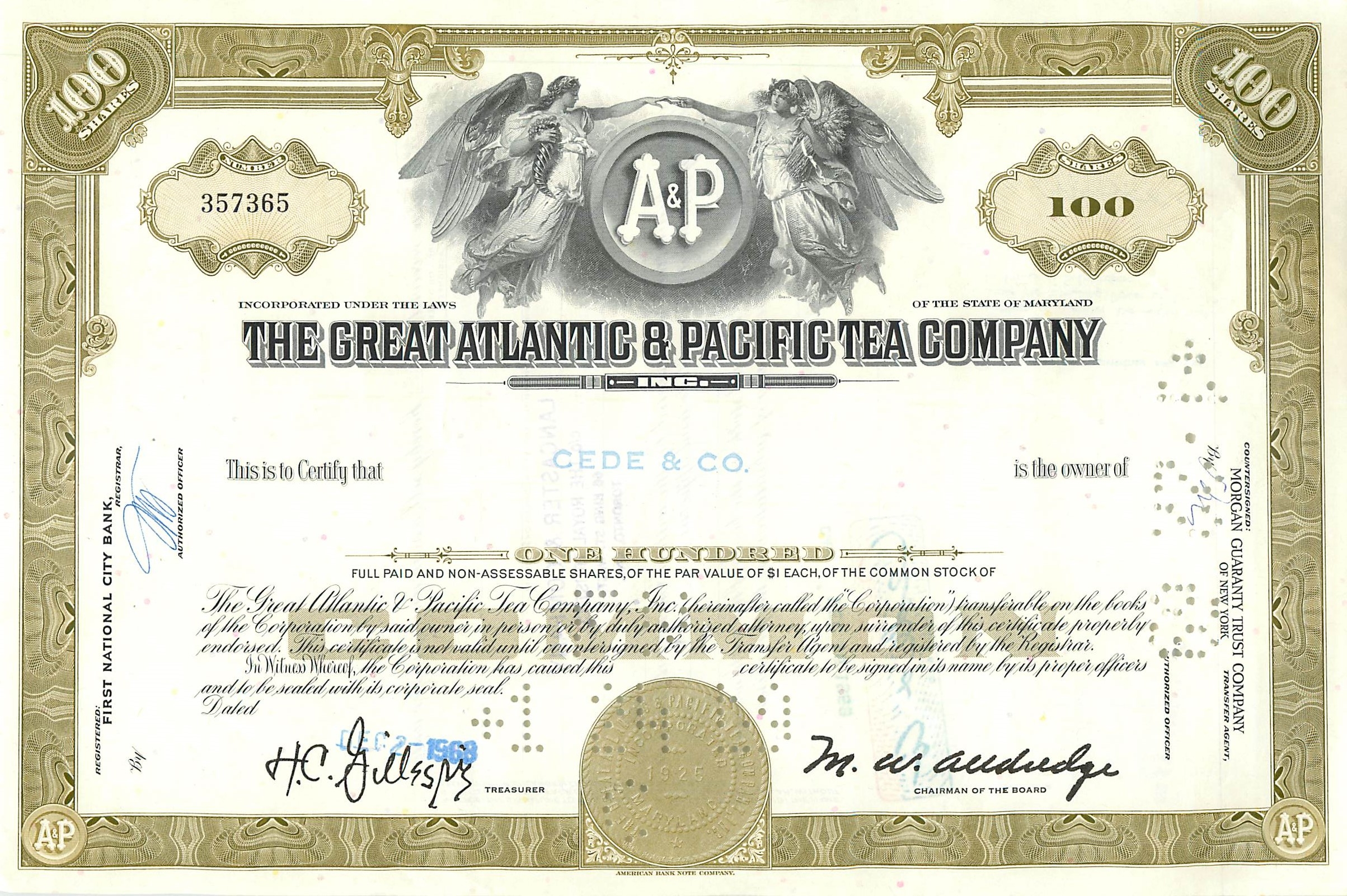 Coupon Share Action The Great Atlantic & Pacific Tea Company Ange Angel Femme