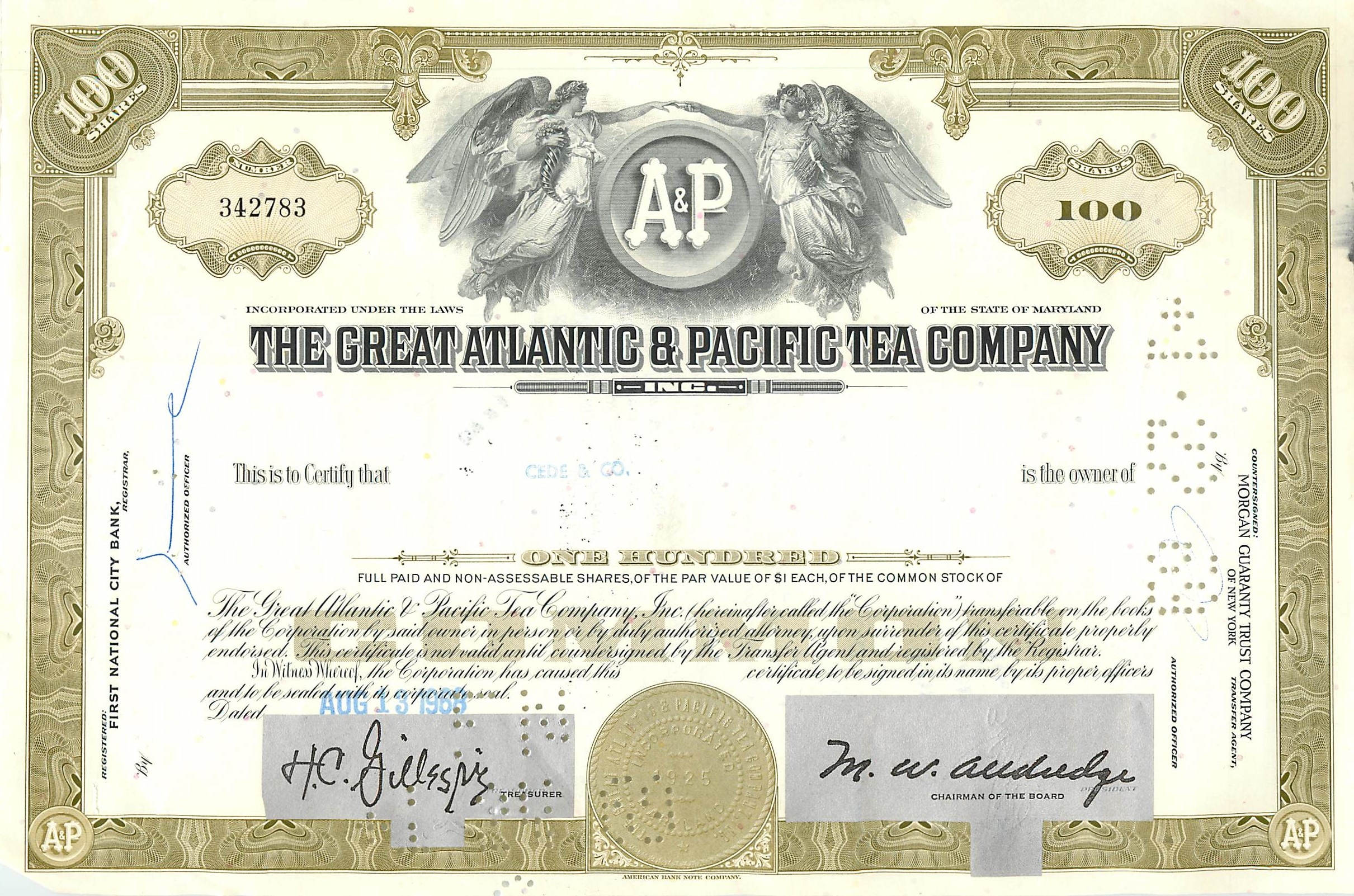 Coupon Share Action The Great Atlantic & Pacific Tea Company Ange Angel Femme
