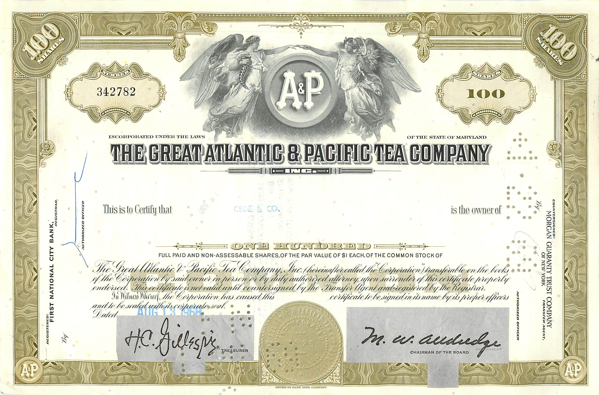 Coupon Share Action The Great Atlantic & Pacific Tea Company Ange Angel Femme
