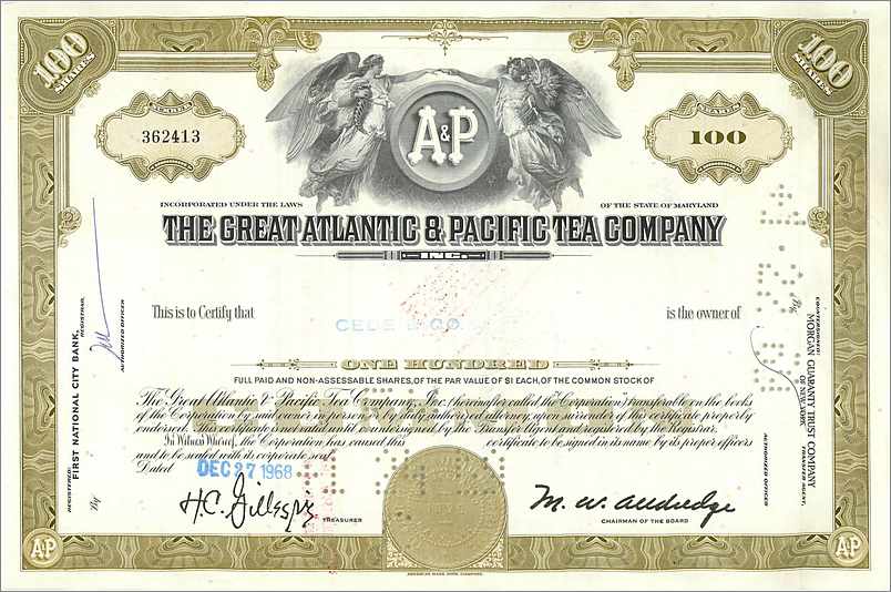 Coupon Share Action The Great Atlantic & Pacific Tea Company Ange Angel Femme