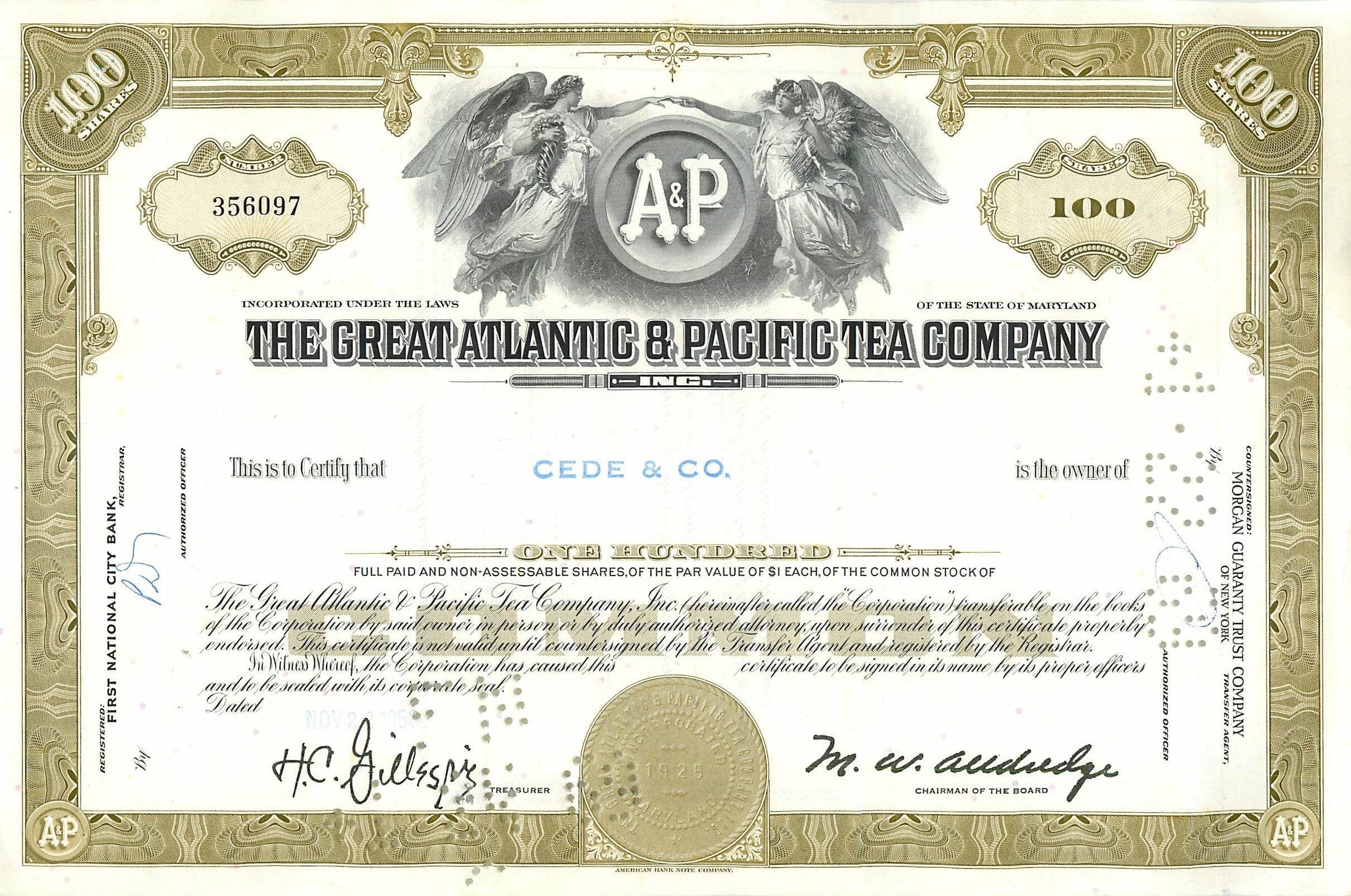 Coupon Share Action The Great Atlantic & Pacific Tea Company Ange Angel Femme