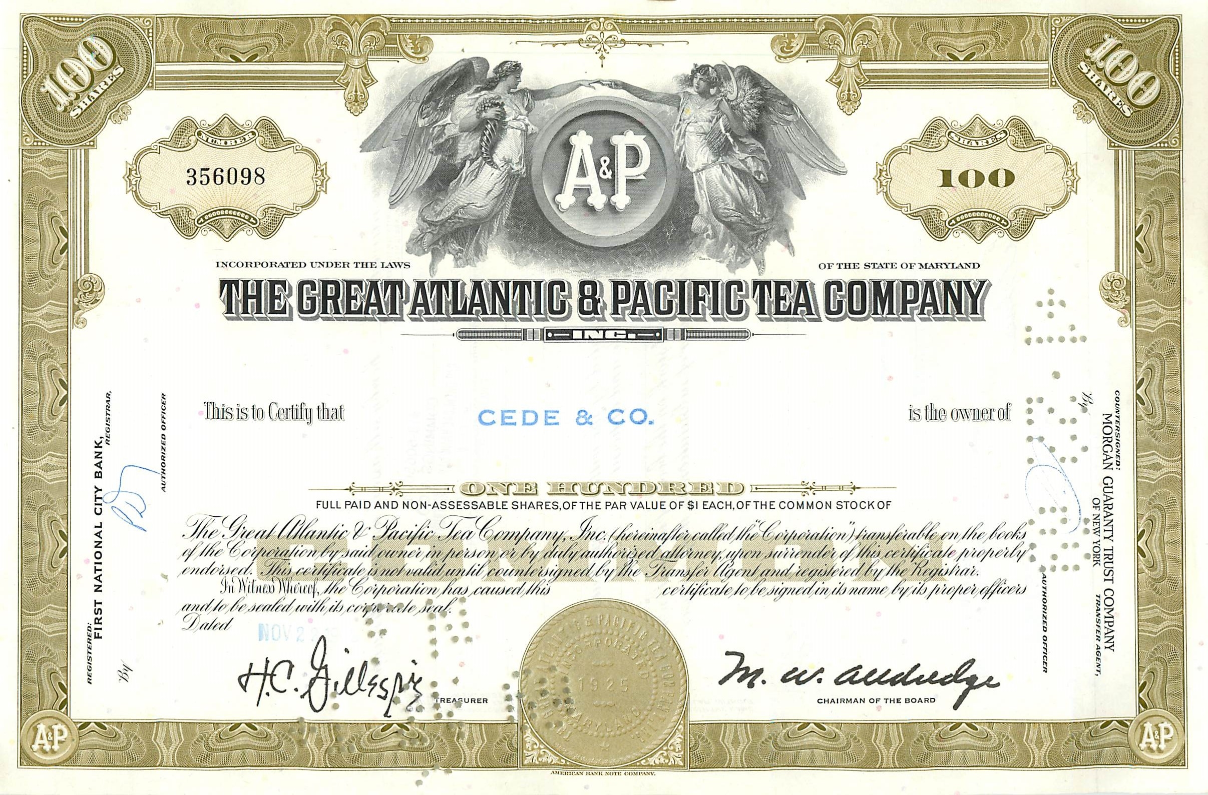 Coupon Share Action The Great Atlantic & Pacific Tea Company Ange Angel Femme