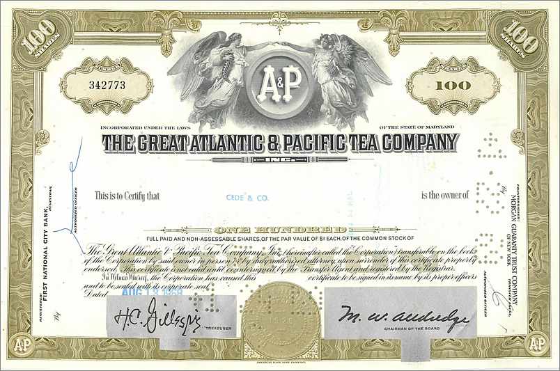 Coupon Share Action The Great Atlantic & Pacific Tea Company Ange Angel Femme
