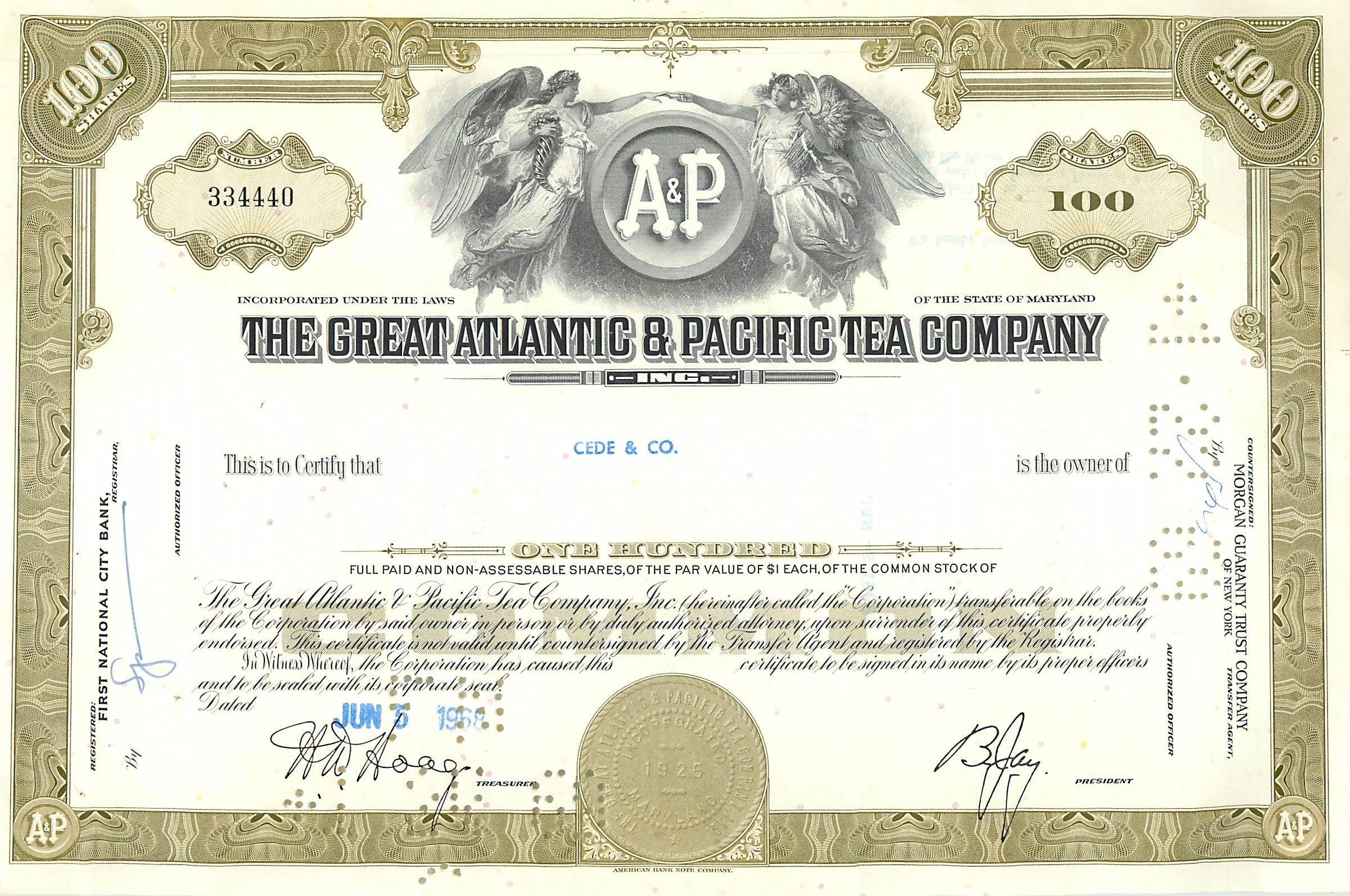 Coupon Share Action The Great Atlantic & Pacific Tea Company Ange Angel Femme