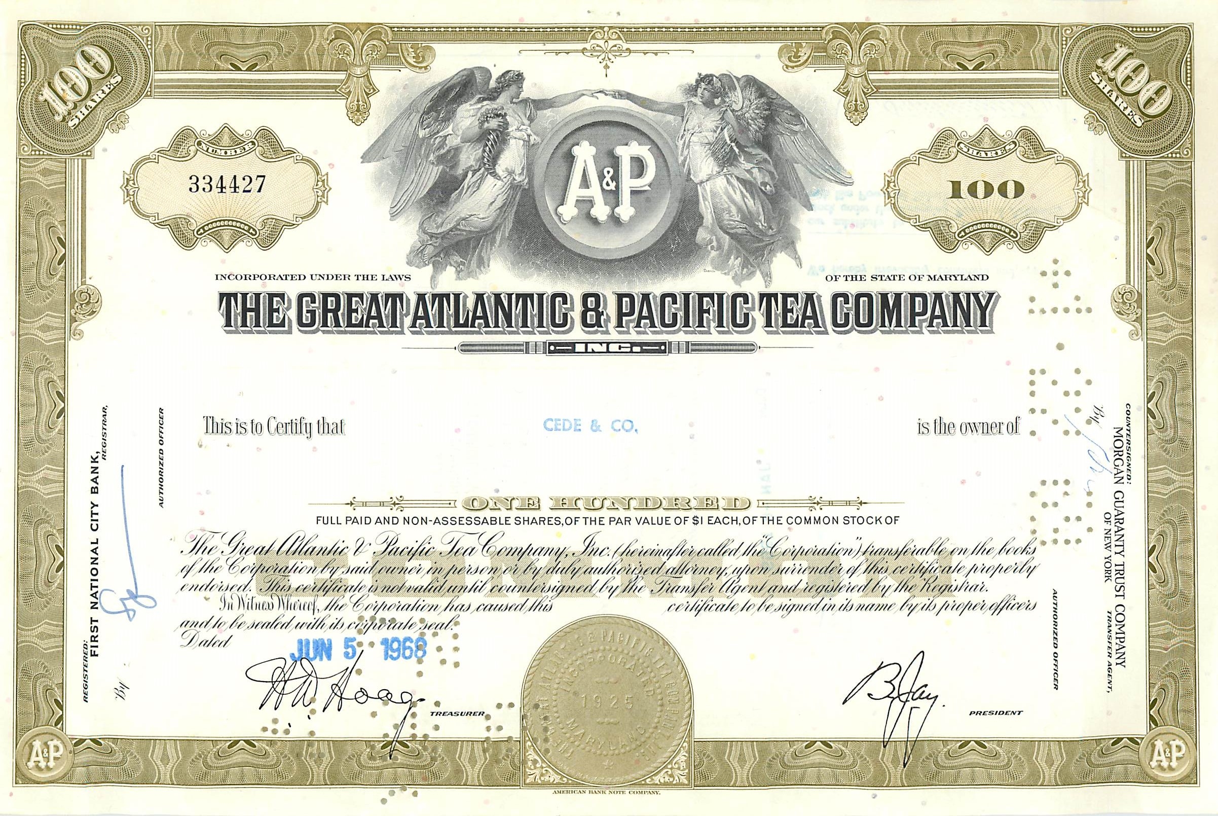 Coupon Share Action The Great Atlantic & Pacific Tea Company Ange Angel Femme