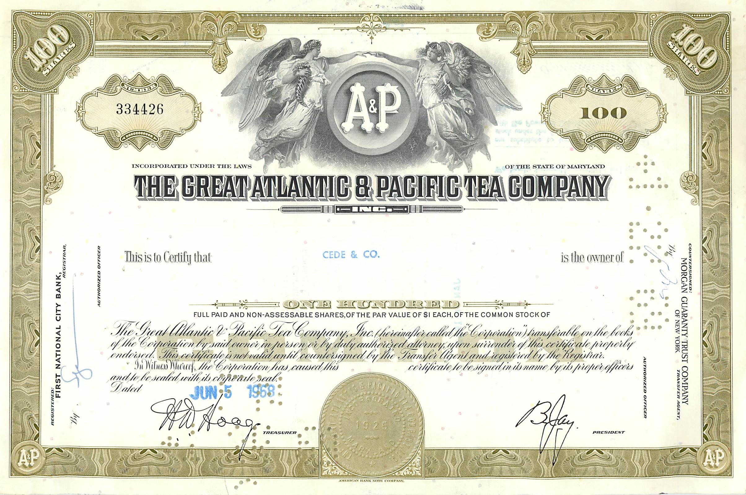 Coupon Share Action The Great Atlantic & Pacific Tea Company Ange Angel Femme