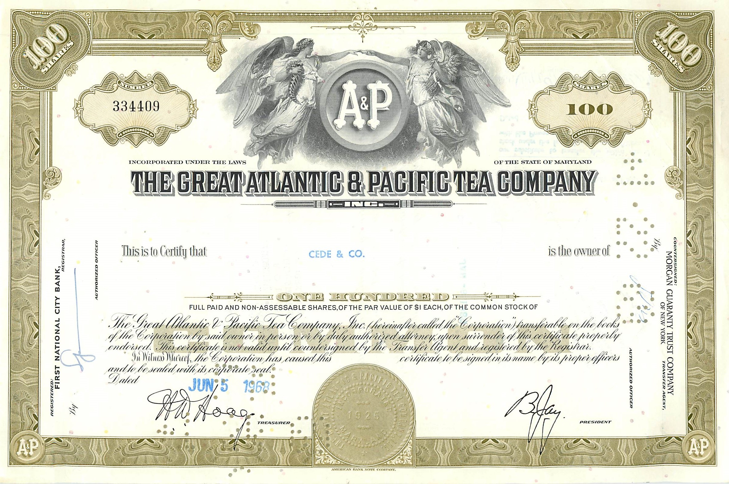 Coupon Share Action The Great Atlantic & Pacific Tea Company Ange Angel Femme