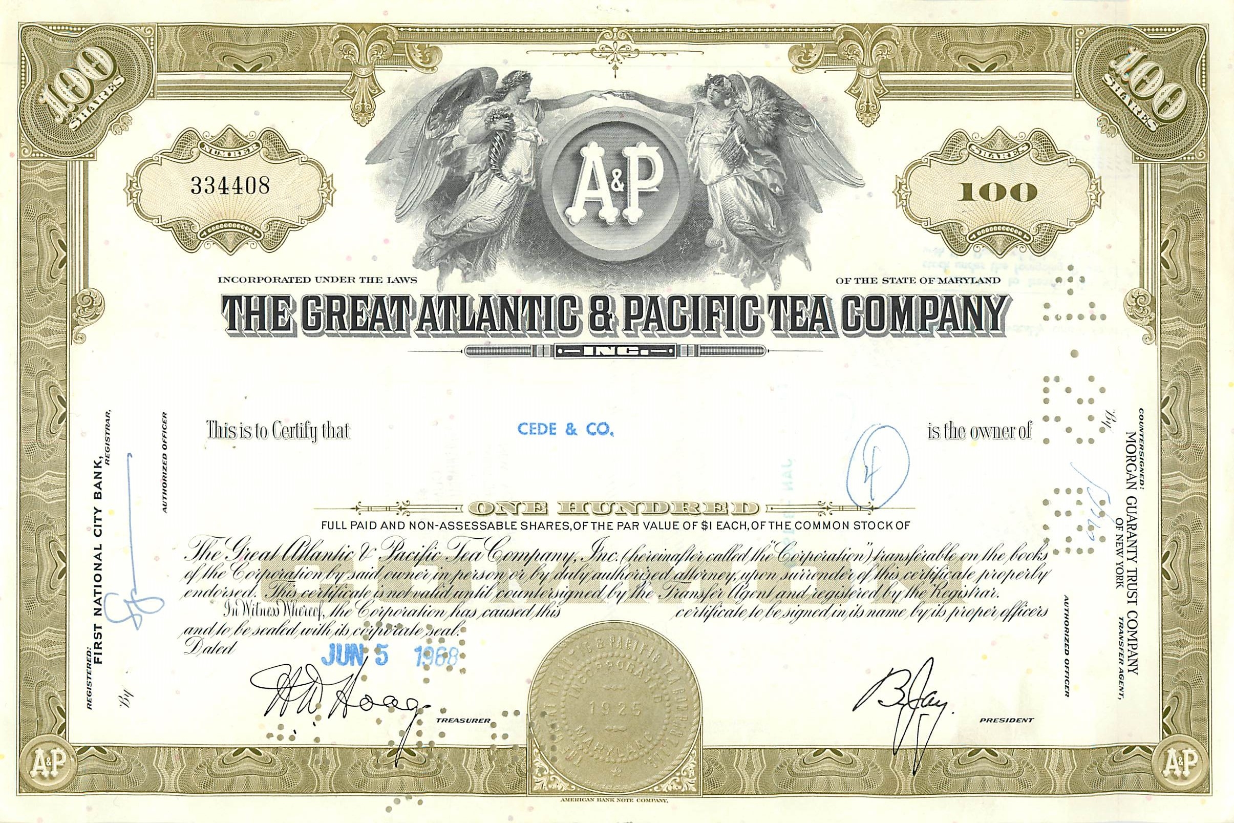 Coupon Share Action The Great Atlantic & Pacific Tea Company Ange Angel Femme