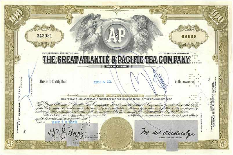 Coupon Share Action The Great Atlantic & Pacific Tea Company Ange Angel Femme