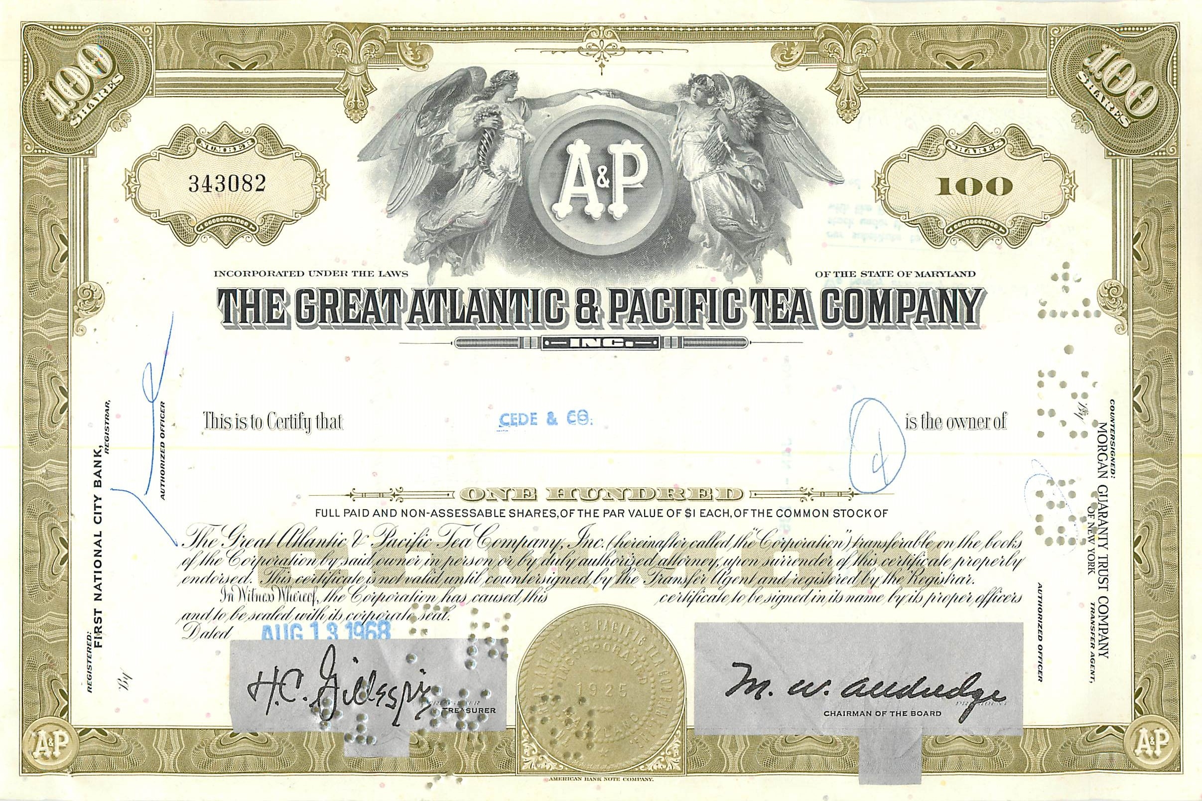 Coupon Share Action The Great Atlantic & Pacific Tea Company Ange Angel Femme
