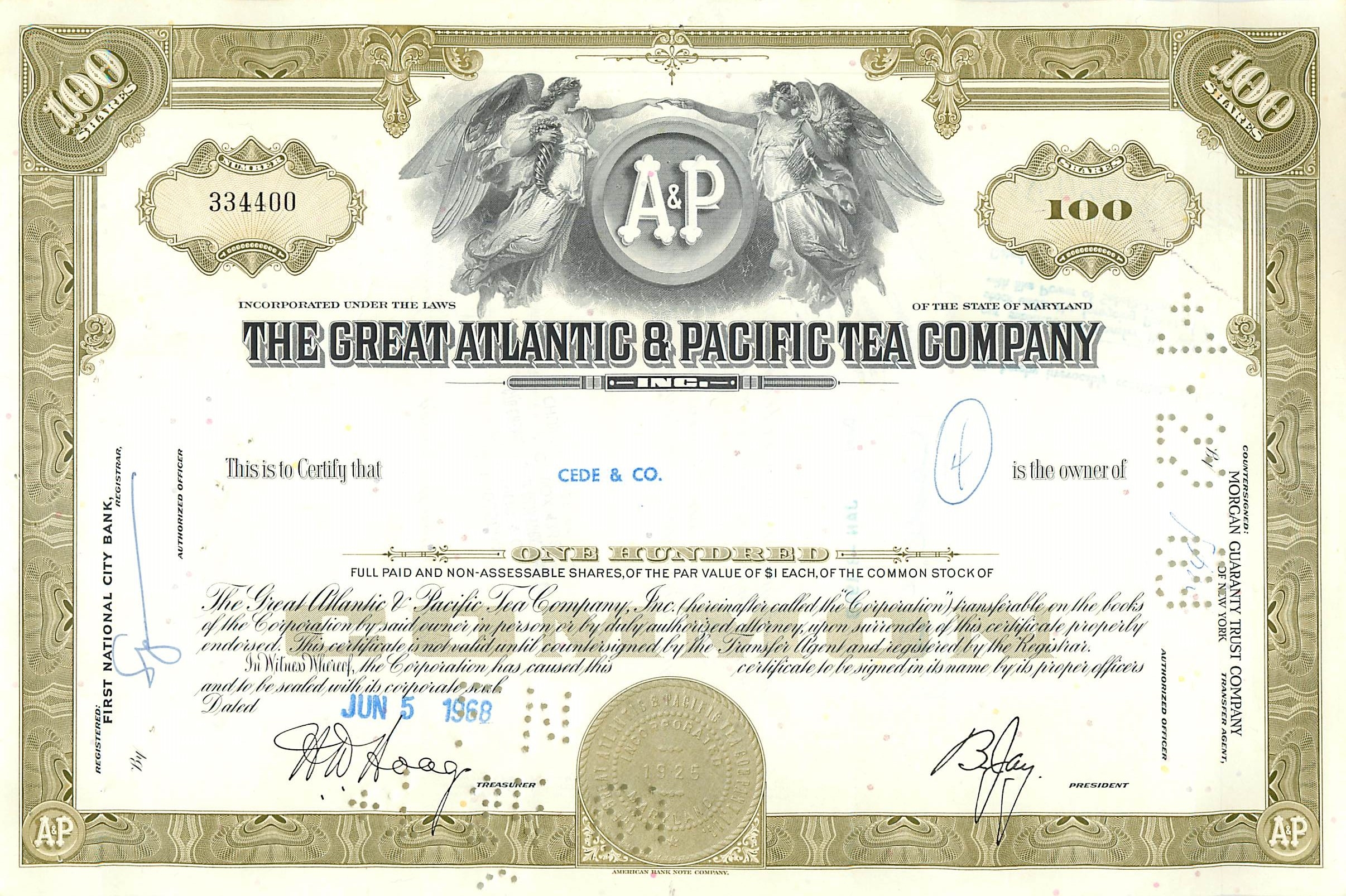 Coupon Share Action The Great Atlantic & Pacific Tea Company Ange Angel Femme
