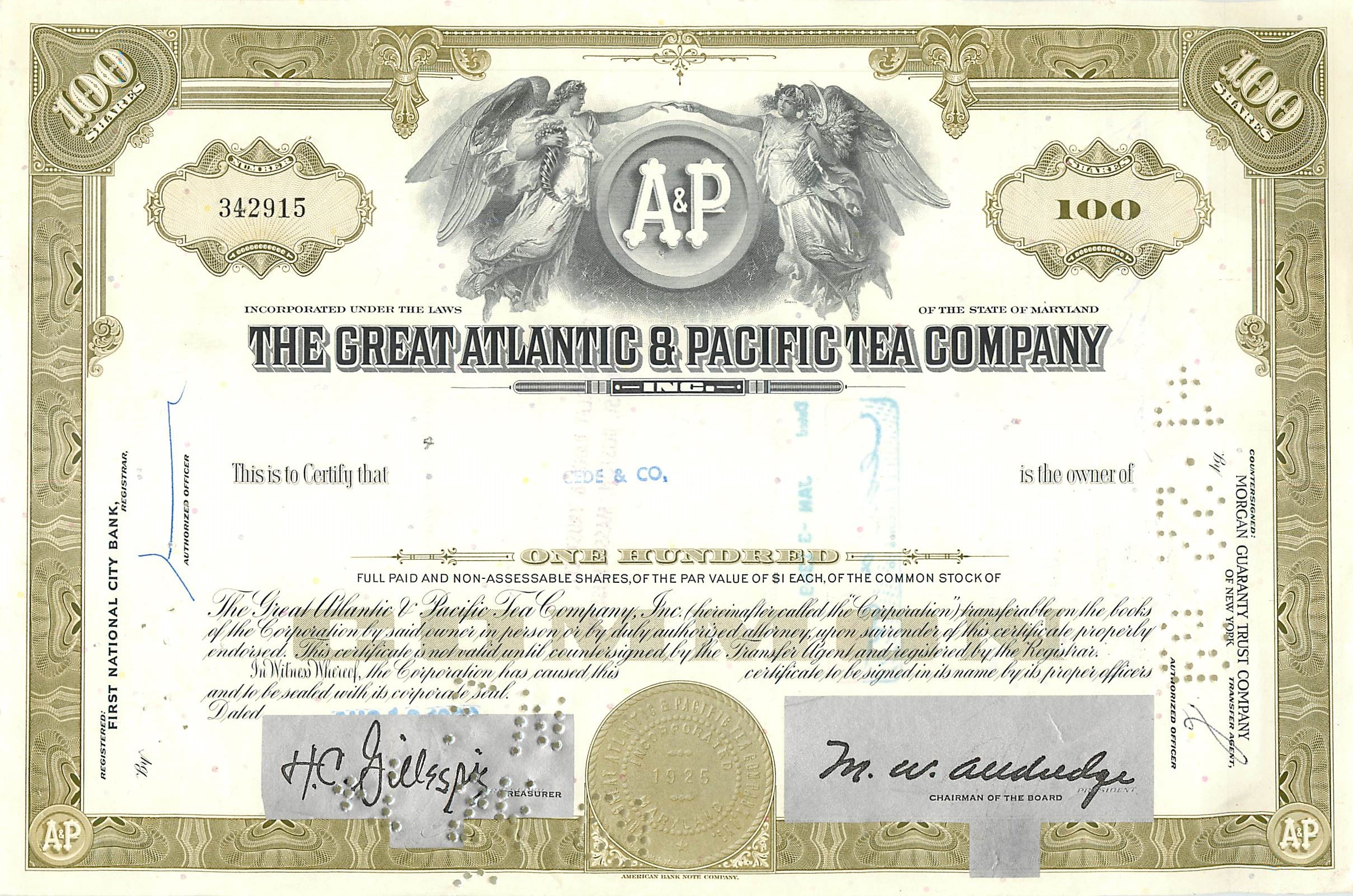 Coupon Share Action The Great Atlantic & Pacific Tea Company Ange Angel Femme