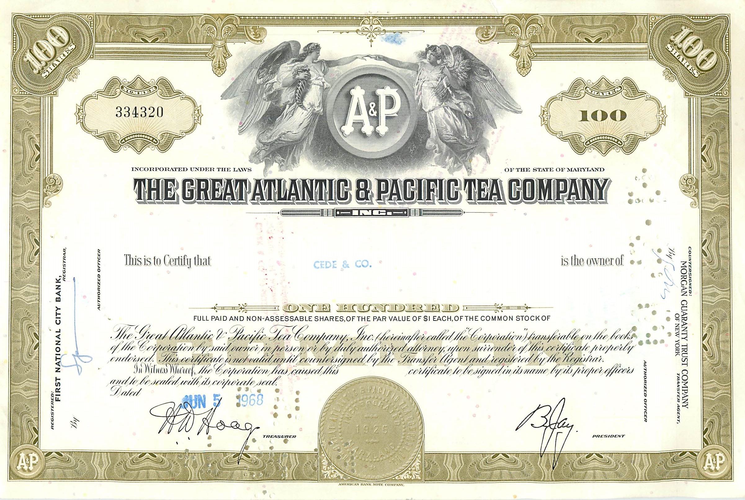 Coupon Share Action The Great Atlantic & Pacific Tea Company Ange Angel Femme