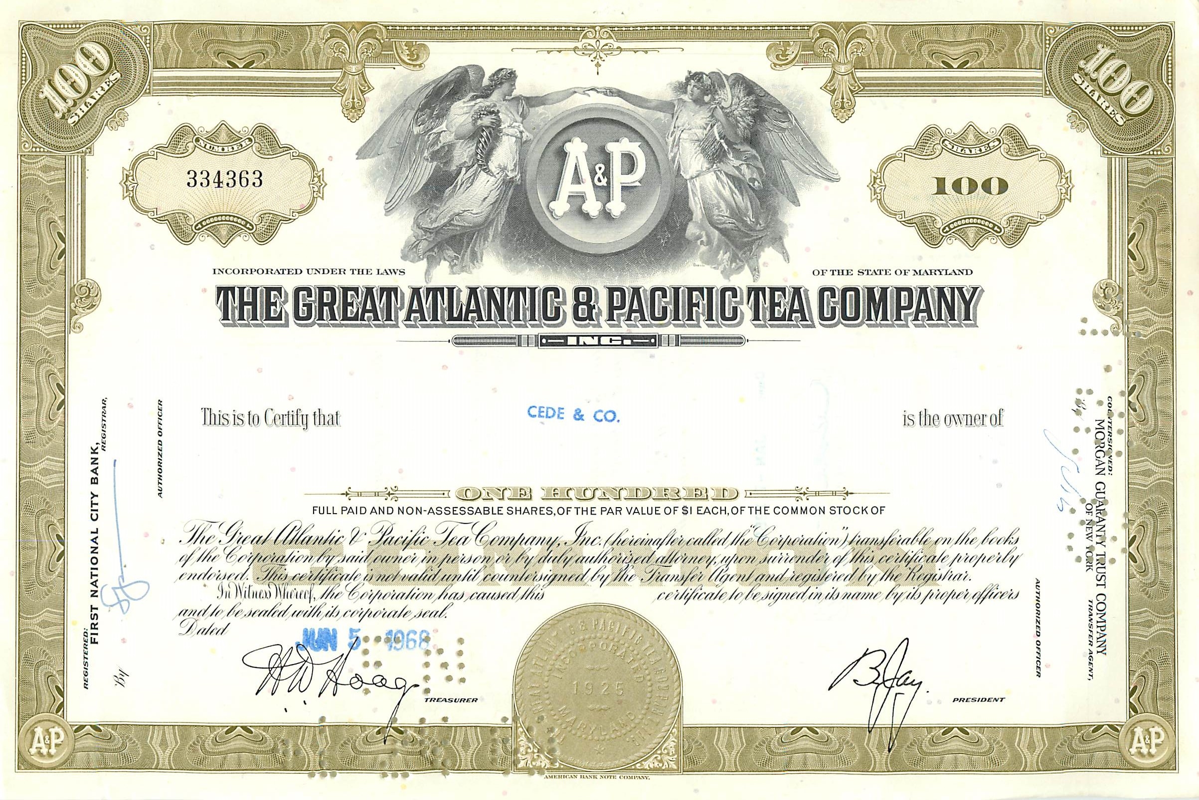 Coupon Share Action The Great Atlantic & Pacific Tea Company Ange Angel Femme