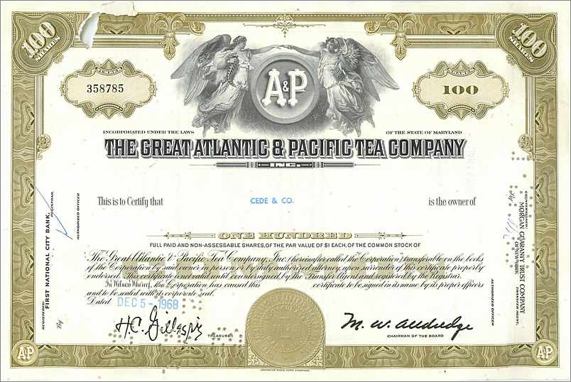 Coupon Share Action The Great Atlantic & Pacific Tea Company Ange Angel Femme