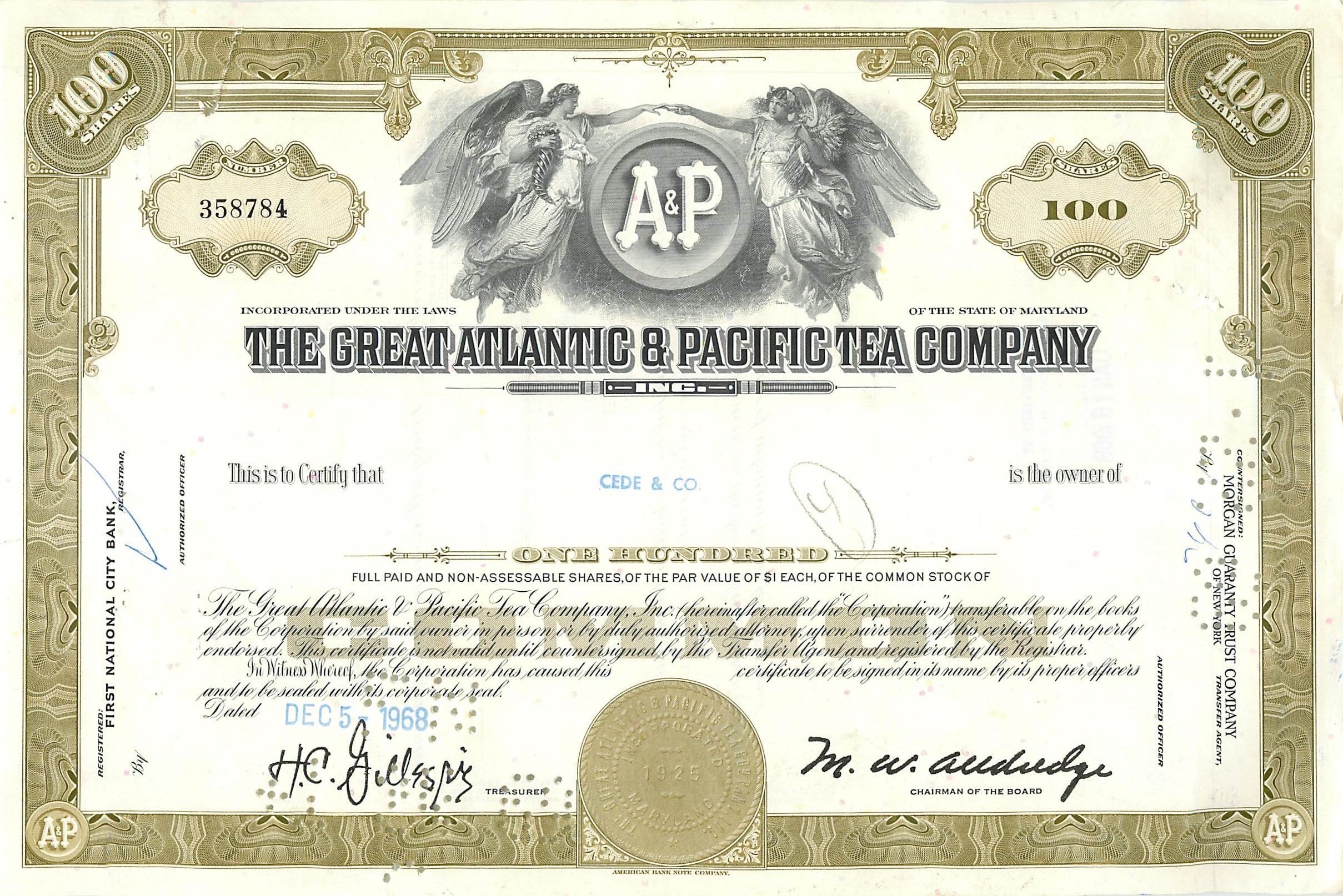 Coupon Share Action The Great Atlantic & Pacific Tea Company Ange Angel Femme