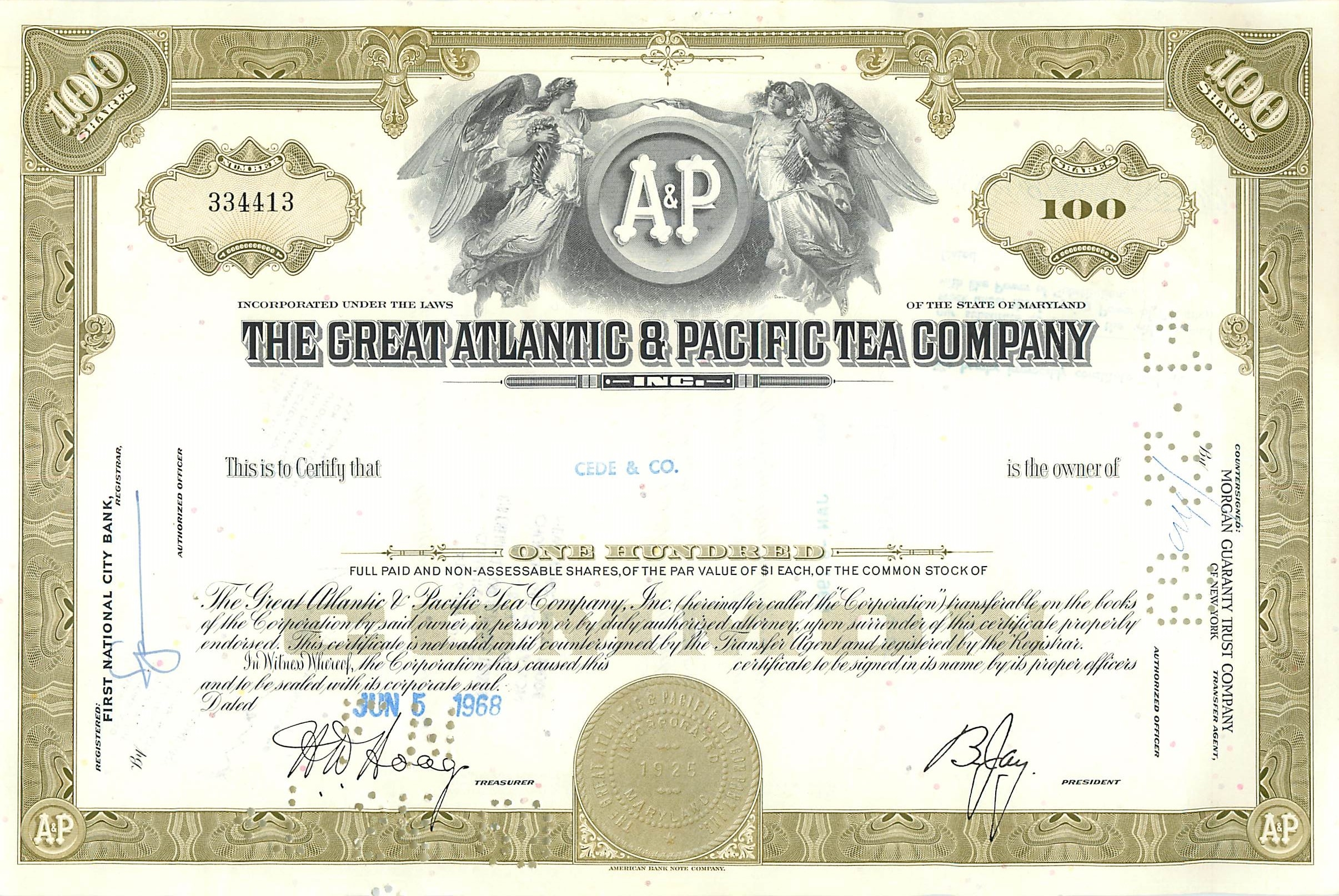 Coupon Share Action The Great Atlantic & Pacific Tea Company Ange Angel Femme