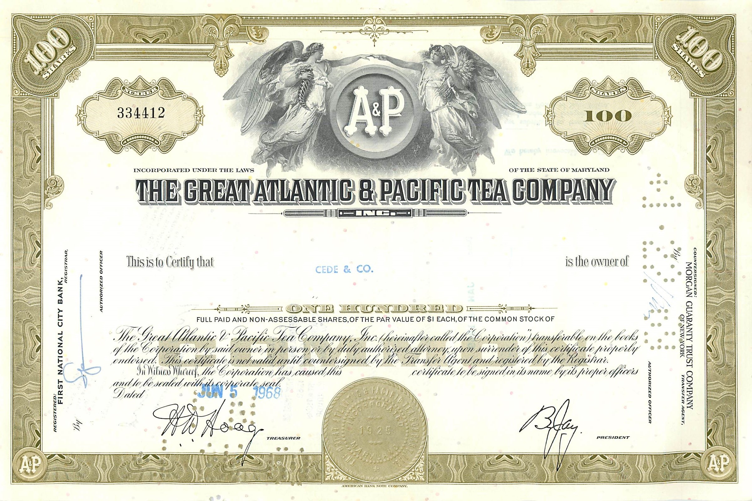 Coupon Share Action The Great Atlantic & Pacific Tea Company Ange Angel Femme