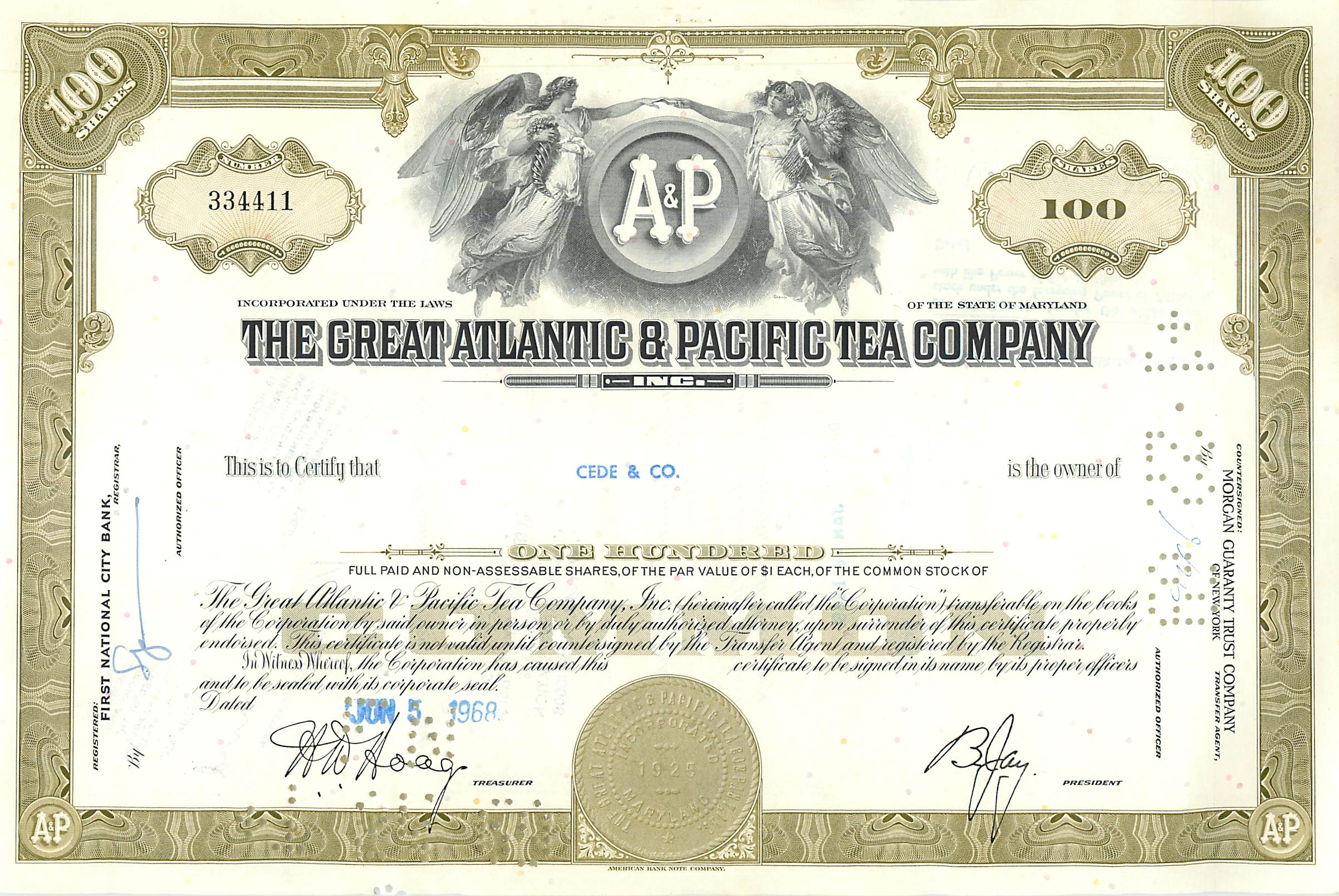 Coupon Share Action The Great Atlantic & Pacific Tea Company Ange Angel Femme