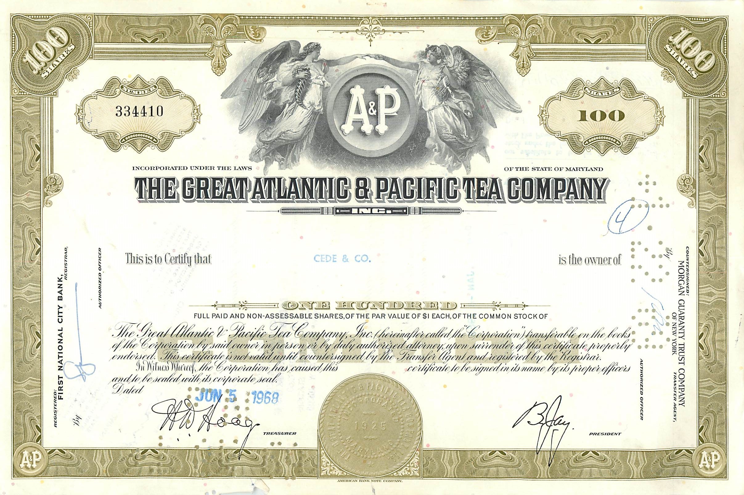 Coupon Share Action The Great Atlantic & Pacific Tea Company Ange Angel Femme