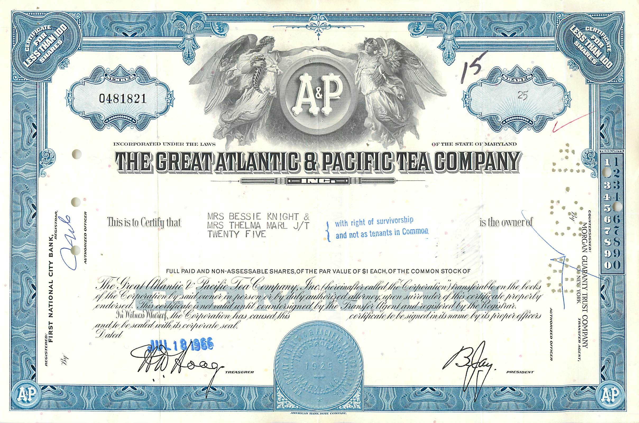 Coupon Share Action The Great Atlantic & Pacific Tea Company Ange Angel Femme