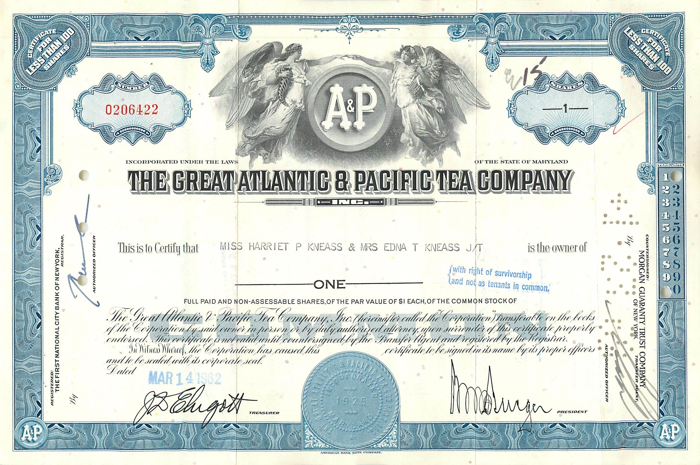 Coupon Share Action The Great Atlantic & Pacific Tea Company Ange Angel Femme