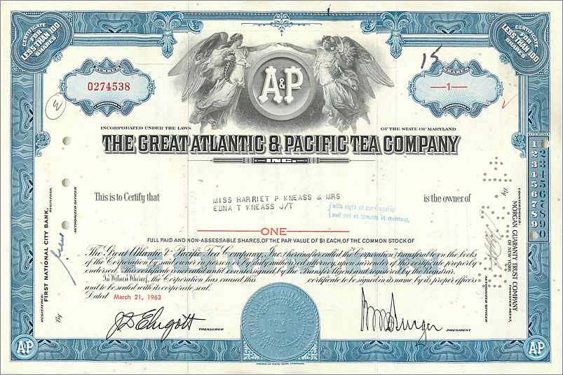 Coupon Share Action The Great Atlantic & Pacific Tea Company Ange Angel Femme