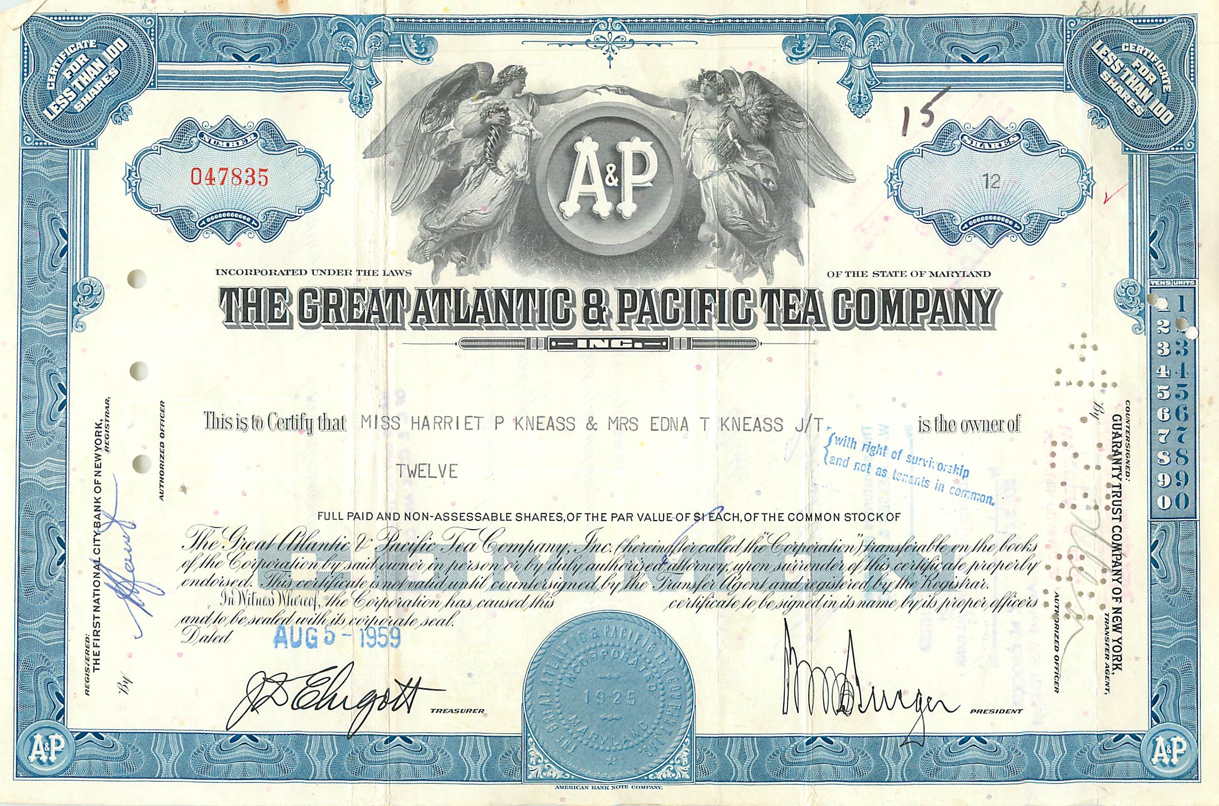Coupon Share Action The Great Atlantic & Pacific Tea Company Ange Angel Femme