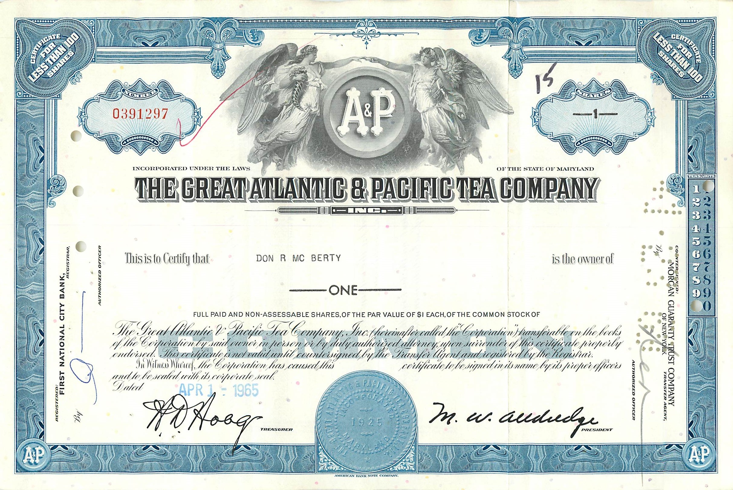 Coupon Share Action The Great Atlantic & Pacific Tea Company Ange Angel Femme