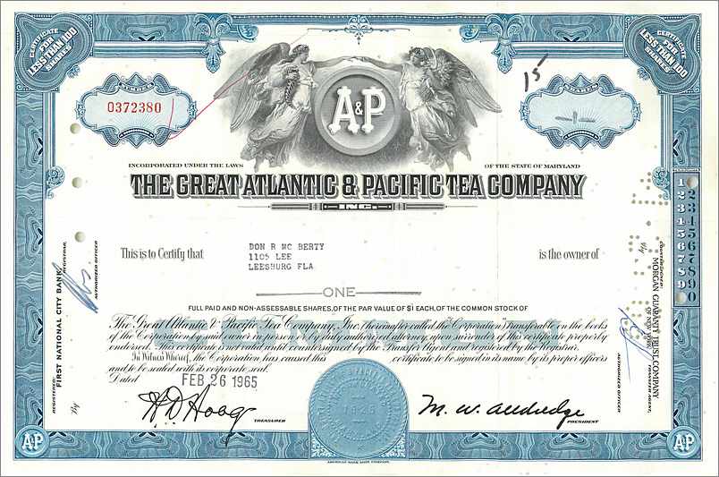 Coupon Share Action The Great Atlantic & Pacific Tea Company Ange Angel Femme