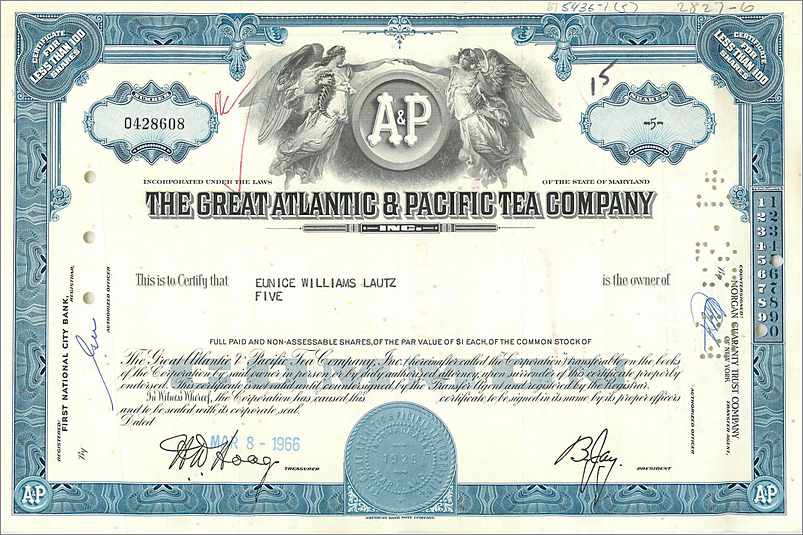 Coupon Share Action The Great Atlantic & Pacific Tea Company Ange Angel Femme