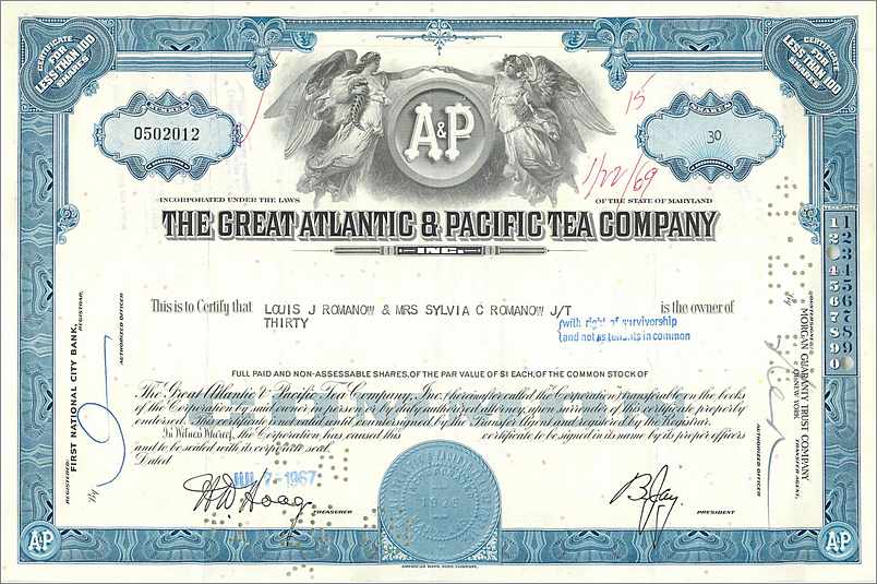 Coupon Share Action The Great Atlantic & Pacific Tea Company Ange Angel Femme