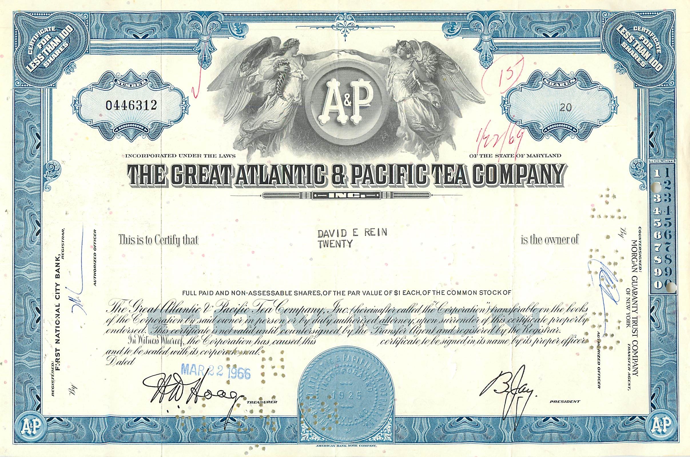 Coupon Share Action The Great Atlantic & Pacific Tea Company Ange Angel Femme