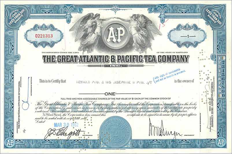 Coupon Share Action The Great Atlantic & Pacific Tea Company Ange Angel Femme