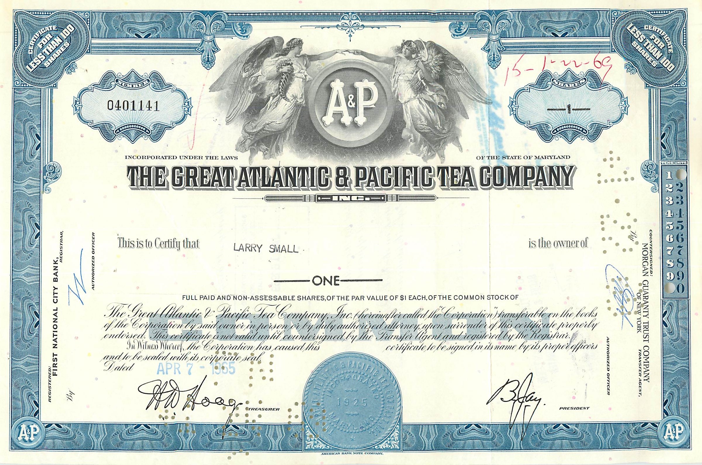 Coupon Share Action The Great Atlantic & Pacific Tea Company Ange Angel Femme