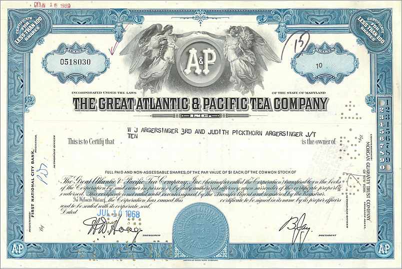 Coupon Share Action The Great Atlantic & Pacific Tea Company Ange Angel Femme
